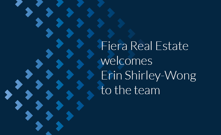 Fiera Real Estate is pleased to announce the appointment of Erin Shirley-Wong to the position of Vice President, Asset Management Fiera Real Estate is pleased to announce the appointment of Erin Shirley-Wong to the position of Vice President, Asset Management