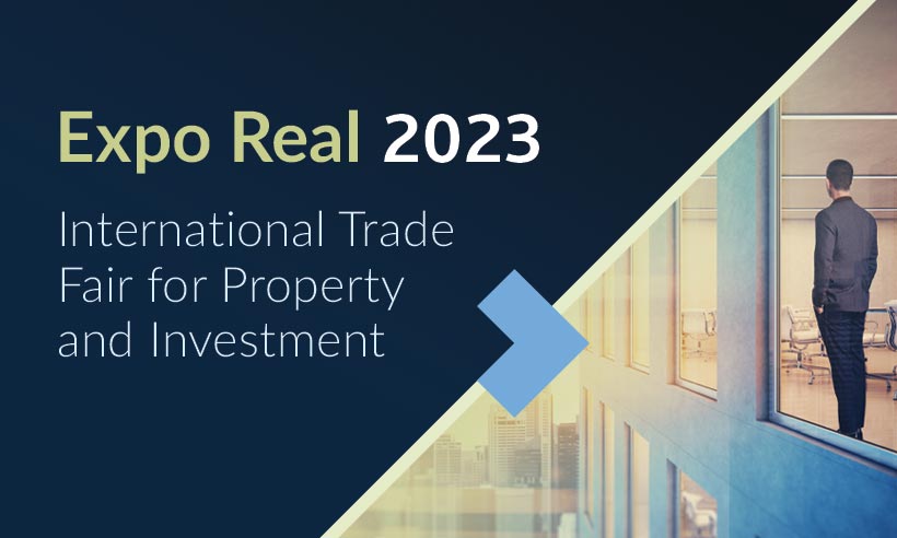 Join us at the EXPO REAL 2023 Join us at the EXPO REAL 2023