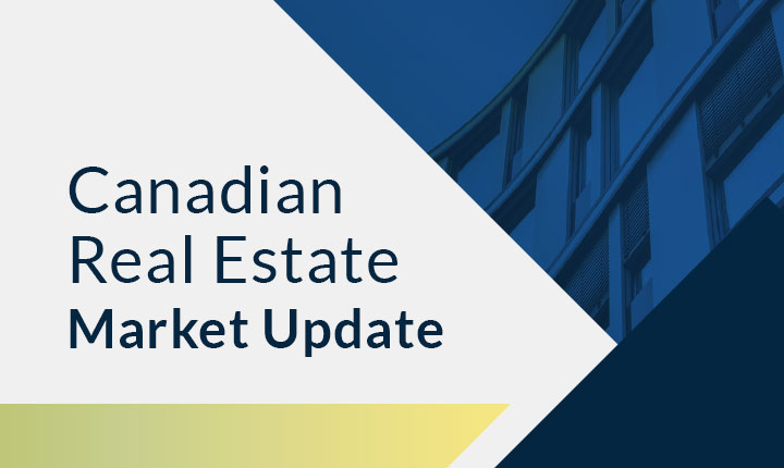 Abstract image with a building Canadian Real Estate Market Update – Q3 2025